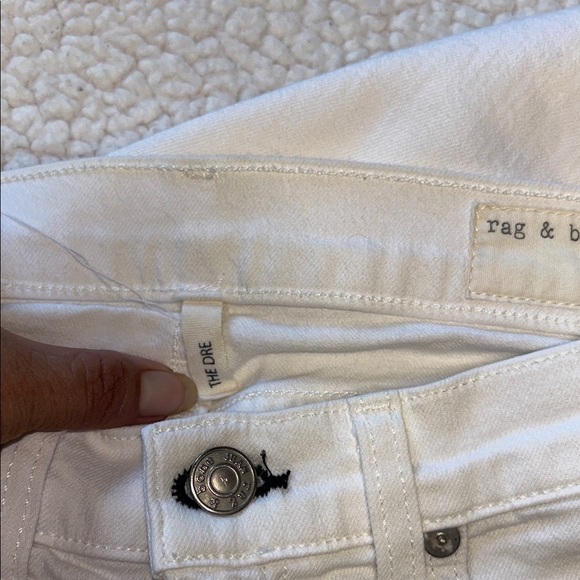rag & bone Classic White Skinny Jeans - Picture 13 of 14